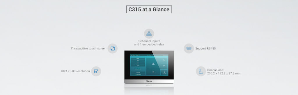 C315 Compact but Powerful Indoor Monitor