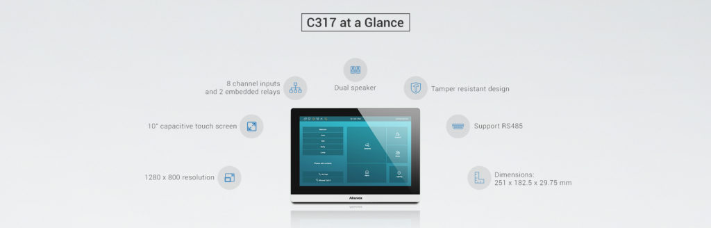 C317 Indoor Monitor Specially Designed for the Elderly